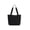 Black, variant on Weloille Large Capacity Tote Bag 1 Piece, Thickened Reinforced Handle Waterproof Fabric, Tear Resistant Multiple Interior Pockets, Portable Handbag for Grocery Shopping Work Travel Outdoor Use