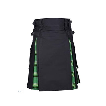 Youkk Scottish Kilt Fashion Classical Kilts Long Dress Skin-Friendly Breathable Lightness Comfortable Men Festival Leisure
