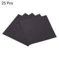 thumbnail image 3 of Uxcell Table Name Place Cards,25 Pack Favor Decor Foldable Blank Card, Black, 3 of 5