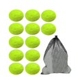 thumbnail image 2 of harper 12 Pieces Silent Pickleball Balls Pickleball Practice Bright Color Flexible High green, 2 of 9