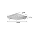 thumbnail image 3 of LSLJS Hanging Corner Shelf, Bathroom Corner Rack, Hole-free Bathroom Corner Shelf, Wash Table Traceless Wall Hanging, Tripod, Commodity Shelf, 3 of 6