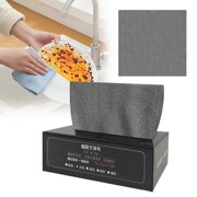 Disposable Kitchen Cloth | Water-Washable Dish Towel | Dry and Wet Purpose Cleaning Wipe | Pull-Out Cleaning Cloth for Washing Dishes, Wiping Counters, and Cleaning Spills At Home