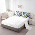 thumbnail image 3 of YST Gradient Abstract Vintage Bedding Set 7 Pieces Modern Bedding Sets & Collections, Full Size, 3 of 4