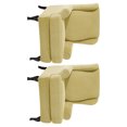 thumbnail image 2 of Ruiboury 2pack/lot Not Easy To Wrinkle Chair Cover Fit And Wrinkle-Free Soft Comfortable Beige, 2 of 6