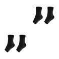thumbnail image 1 of Ruiboury 2a Set Of 2 Non-skid Compression Socks For Ankles Brace Comfortable To Wear black L/XL 2Set, 1 of 6