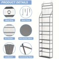 thumbnail image 2 of 1pc Wall Hanging Storage Bag With 6 Tier, Foldable Storage Bags For Bedroom,, 2 of 4