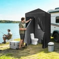 thumbnail image 2 of Outsunny 4x4 ft Compact Pop Up Canopy Tent, UPF50+ Portable Privacy Canopy, 2 of 10