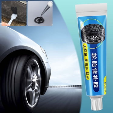 EGNMCR Car Gadgets Gifts, Car Accessories 30ml Tyre Repair Adhesive All-purpose Adhesive Rubber Puncture Sealant Adhesive. All-purpose Adhesive Rubber Repair Set Tire repair adhesive