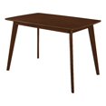 thumbnail image 1 of Coaster Kersey Wood Dining Table with Angled Leg in Chestnut, 1 of 3