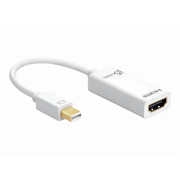 j5create TDSourcing JDA159 - Adapter - Mini DisplayPort male to HDMI female - 4.9 in - 4K support
