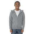 thumbnail image 1 of Jerzees Sweat à Capuche Zippé Complet pour Jeunes, S, Oxford, 1 of 1