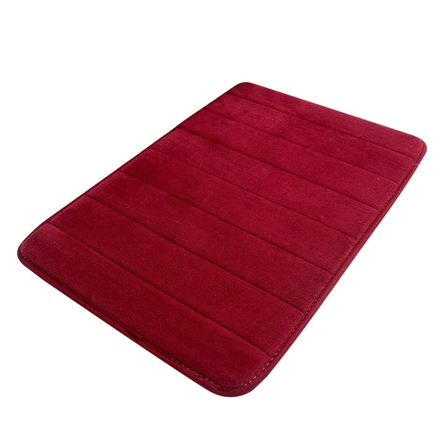TopLLC Absorbent Soft Memory Foam Mat Bath Bathroom Bedroom Floor Shower Rug Decor