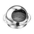 thumbnail image 1 of Stainless Steel Round Ventilation Grille for Efficient Bathroom Airflow, 1 of 7