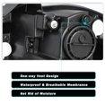 thumbnail image 4 of For 2013-2016 Dodge Dart Chrome Housing Clear Lens Headlights Factory Style, 4 of 13