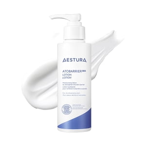 AESTURA ATOBARRIER365 Lotion, Hydratant visage coréen léger avec des céramides & Peau sensible, 150ml