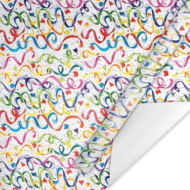 Current Birthday Confetti Jumbo Roll Heavyweight Wrapping Paper, 1 Pack, 23 in x 32 ft