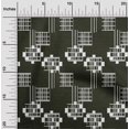 thumbnail image 1 of oneOone Cotton Poplin Fabric Geometric Kasuri Print Fabric By Yard 56 Inch Wide, 1 of 4