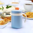 thumbnail image 1 of Wzzjkit 420ml Portable Bird's Tremella Handle Braised Beaker Office Breakfast Braised Congee Mini Lunch Box Insulated Cup, 1 of 6
