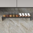 thumbnail image 3 of EDTara 36"x12" Stainless Steel Wall Shelf with Adjustable Backsplash & Brackets, 3 of 6