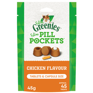 Greenies Poches à pilules - Poulet - 45g