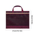 thumbnail image 3 of Mesh Drawstring Bag with Zipper | Nylon Mesh Storage Pouch for Art Supplies, Books, and Stationery | Transparent Organizer for School, Tutoring, and Daily Use, 3 of 6
