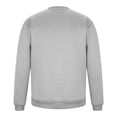thumbnail image 4 of cfhntfmh Chandails Molletonnés pour Hommes Grande Taille Décontractés à Col Rond à Manches Longues Hauts Basiques Molleton Doux Chandails Molletonnés Unis, 4 of 6