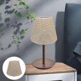 thumbnail image 4 of Rattan Lamp Shade Woven Lampshade for Table Lamp Chandelier Ceiling Rose Gold, 4 of 8