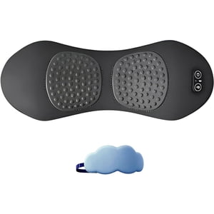 KANOHENO Massager triple fusion dos avec traction, vibration & Chaleur, soulagement de la tension et douleur musculaire – Détente tissulaire profonde pour le dos, le cou, les épaules & Jambes