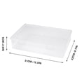 thumbnail image 3 of Iumwxz pencil case Desktop-proof Document Storage Box A4 Document Organizer Box The Key Certificate Proof File Bag school supplies Plastic hometrends, 3 of 3