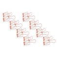 thumbnail image 4 of Wire Binder Clips, Durable Metal Paper Clamps 30Pcs Hollow Out  For Home Gold,Rose Gold,Purple, 4 of 8