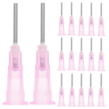 100 Pcs Aiguilles à Embout Aiguilles de Distribution Embouts de Distribution de Remplacement( )