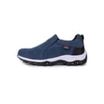 thumbnail image 1 of Innerwin Chaussure de Course pour Homme à Enfiler Chaussures de Randonnée Plates Confort Flats Respirantes Sport Bleu 7, 1 of 9