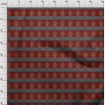 thumbnail image 3 of oneOone Tissu Polyester Lycra Chevron & Arbre Bloc Décor Tissu Imprimé BTY 56 Pouces de Large, 3 of 4