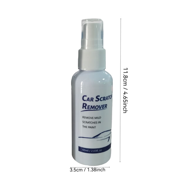 fheaev Car Paint Automatic Spray Paint Hand Touchs-up Pen Pearl White Scratch Repair Car Paint 60ml