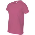 thumbnail image 2 of Bella Canvas Jersey Short-Sleeve Tee 3001Y, S, Berry, 2 of 6
