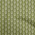 thumbnail image 1 of oneOone Cotton Silk Light Green Fabric Asian Block Print Craft Projects Decor Fabric Printed By The Yard 42 Inch Wide, 1 of 4