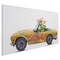 thumbnail image 2 of Yosemite Home Decor 3130020 Party Duet II Hand Painted on Canvas, Mutlicolor, 2 of 6