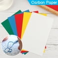 thumbnail image 2 of 10pcs Embroidery Transfer Paper With Iron Pen Kit For Handmade Craft-Carbon Water-Soluble Tracing Paper DIY Sewing Tools, 2 of 5