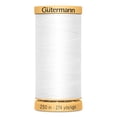 thumbnail image 4 of GÜTERMANN Cotton 50wt Thread, 250 m (273.4 yd), Black, Strong & Lustrous for Sewing, 4 of 4