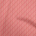 thumbnail image 1 of oneOone Rayon Red Fabric Geometric Dress Material Fabric Print Fabric By The Yard 56 Inch Wide, 1 of 4