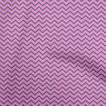 thumbnail image 1 of oneOone Rayon Fuschia Pink Fabric Chevron Fabric For Sewing Printed Craft Fabric By The Yard 56 Inch Wide, 1 of 4