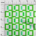 thumbnail image 2 of oneOone Viscose Chiffon Light Green Fabric Geometric Craft Projects Decor Fabric Printed By The Yard 42 Inch Wide, 2 of 4