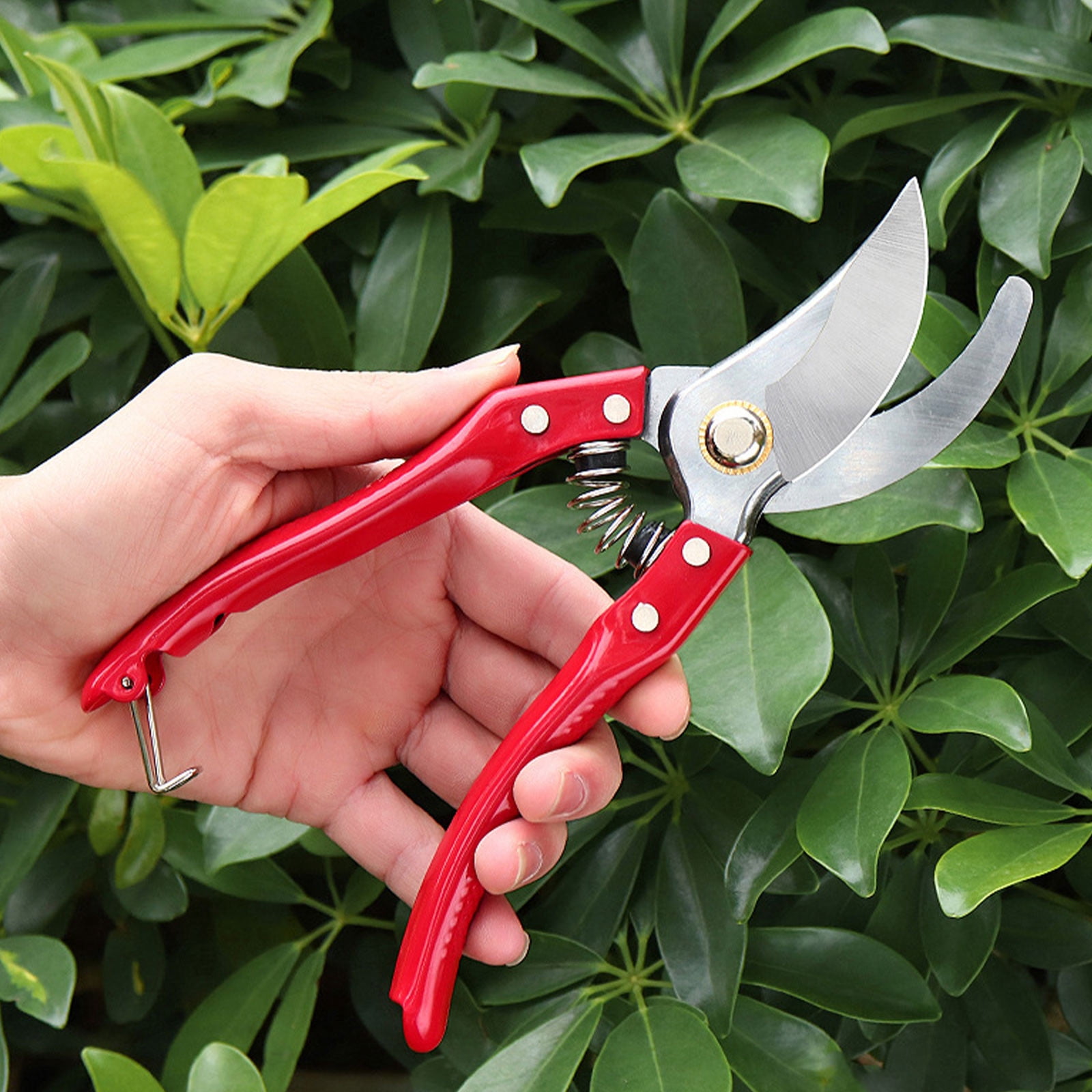 Fwttom Garden Pruning Shears Stainless Steel Blades Handheld Pruners Bypass Pruning Shears for Your Garden
