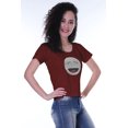thumbnail image 2 of Moomaya T-shirt à Manches Courtes pour Femmes avec Col Rond, Écusson à Paillettes, Coupe Décontractée - 8G, 2 of 7