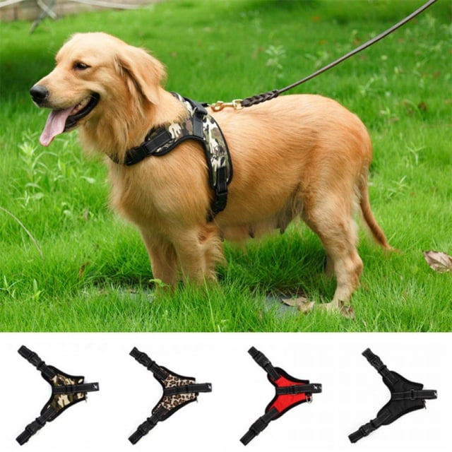 Dog Harness for Medium Large Dogs Durable Training Harness Vest Oxford Cloth S-XL