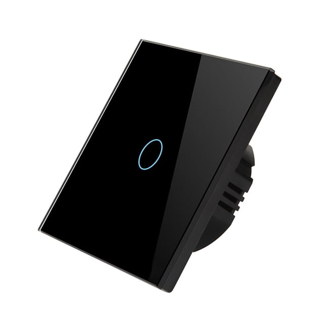 Wi-Fi Smart Switch Light Switch Voice Control, Remote Control, RF433, Touch Control Compatible with Alexa Google Home Schedule, Timer, Countdown No Neutral & Hub Required