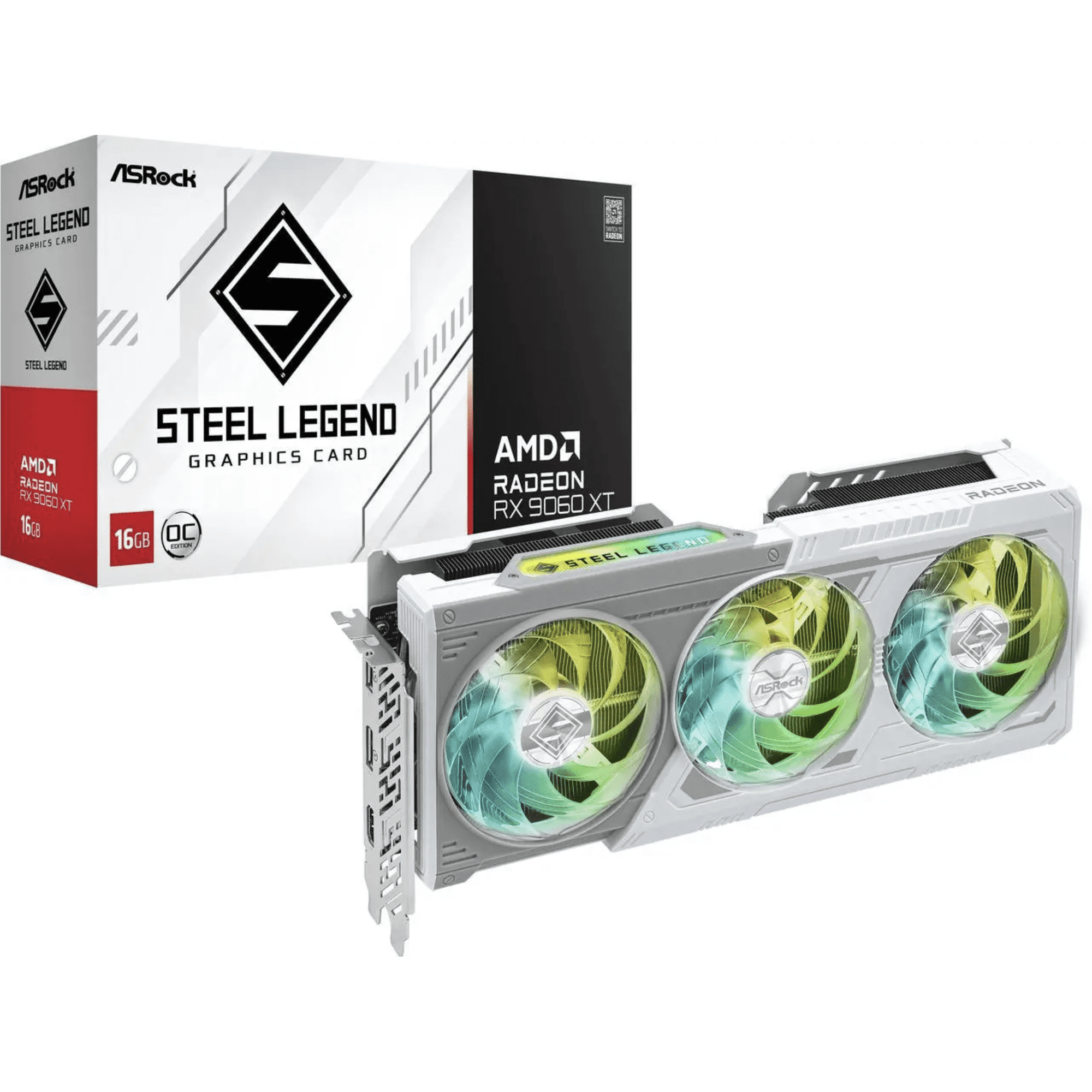 ASRock Steel Legend Radeon RX 9060 XT 16GB GDDR6 PCI Express 5.0