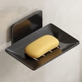 thumbnail image 4 of Stainless Steel Wall Mounted Soap Dish with Drainage Bathroom Kitchen Storage Rack, 4 of 8