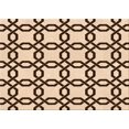 thumbnail image 1 of Ahgly Company Machine Washable Indoor Rectangle Transitional Deep Peach Orange Area Rugs, 4' x 6', 1 of 7