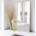 thumbnail image 1 of NeuType Full Length Floor Mirror Rectangular Gold 47"x22", 1 of 7